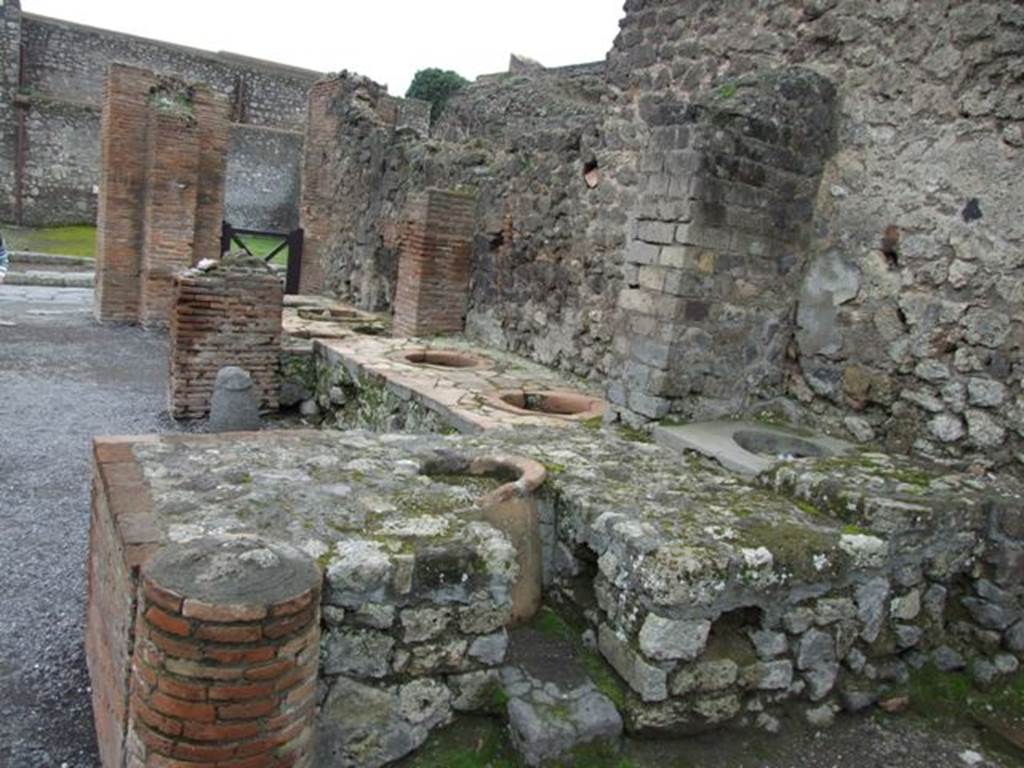 VI.8.8 Pompeii. March 2009. Looking south towards the west side, from the rear.
