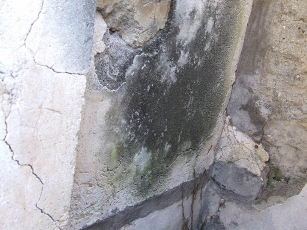 VI.8.20 Pompeii. March 2009. Room 2. Plaster in south east corner.
