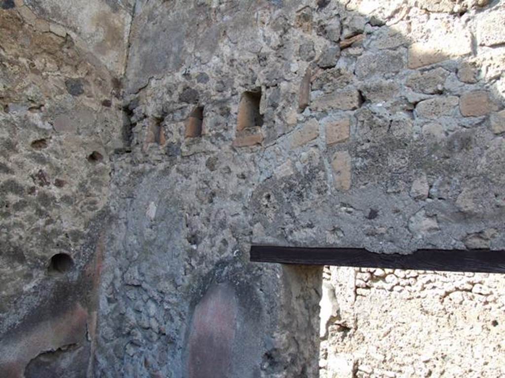VI.8.20 Pompeii. March 2009. Room 3. North wall.