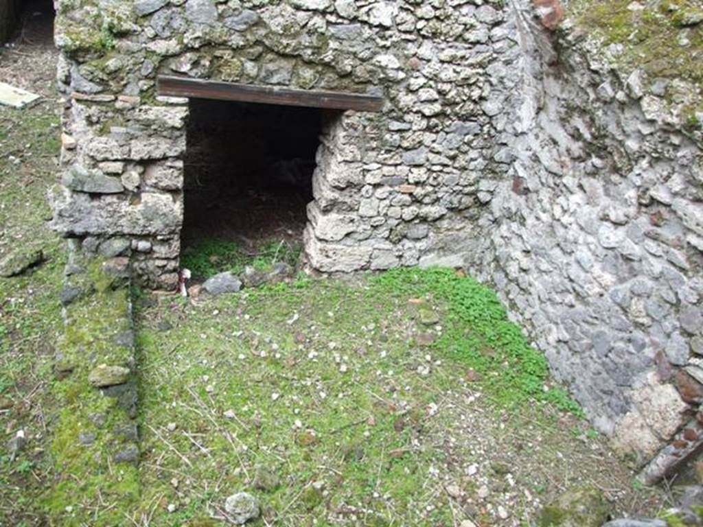 VI.9.10 Pompeii.  March 2009.  Kitchen area underneath rear of house.