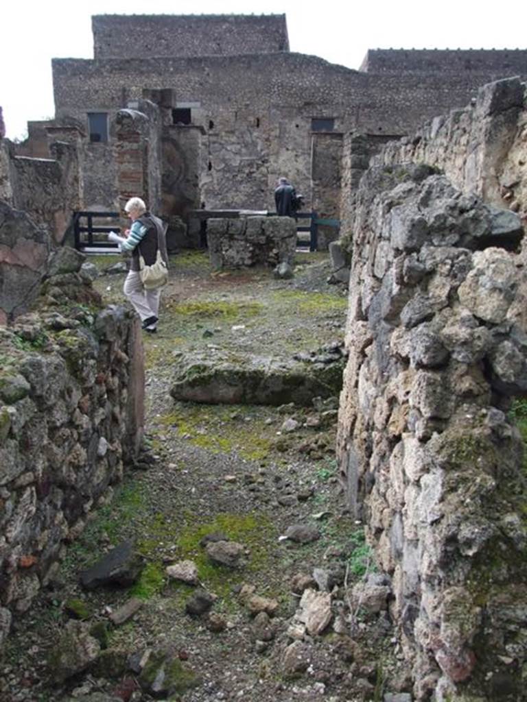 VI.10.4 Pompeii.  March 2009.  Looking west into atrium.