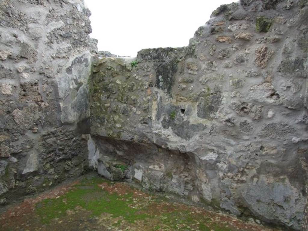 VI.10.6 Pompeii.  March 2009.  Room 8.  South wall with recess.