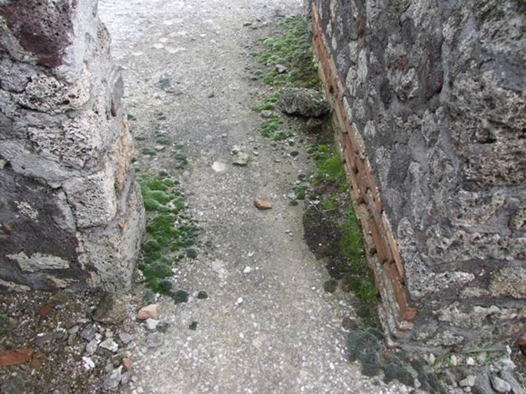 VI.10.7 Pompeii.  March 2009.  Room 12.  Portico level.