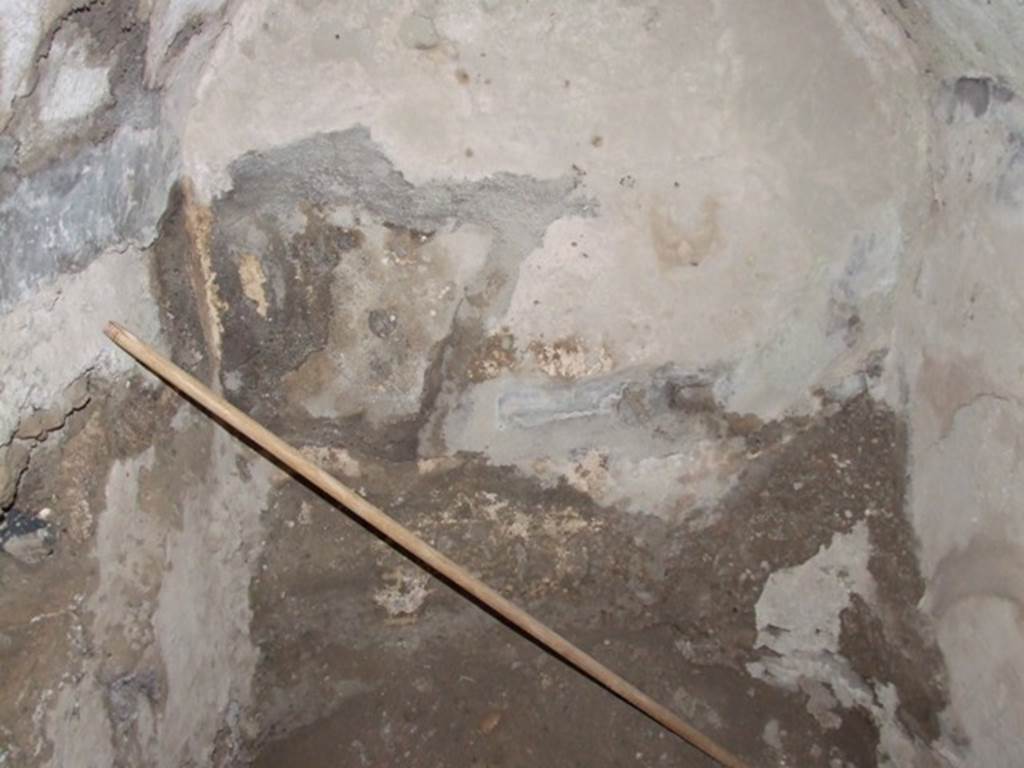 VI.10.7 Pompeii. March 2009. Room 13. Rear of area under the stairs.