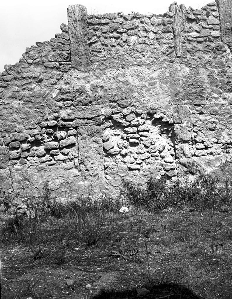 VI.11.4-17 Pompeii.W1490. Looking across yard area to north wall.
Photo by Tatiana Warscher. Photo © Deutsches Archäologisches Institut, Abteilung Rom, Arkiv. 
