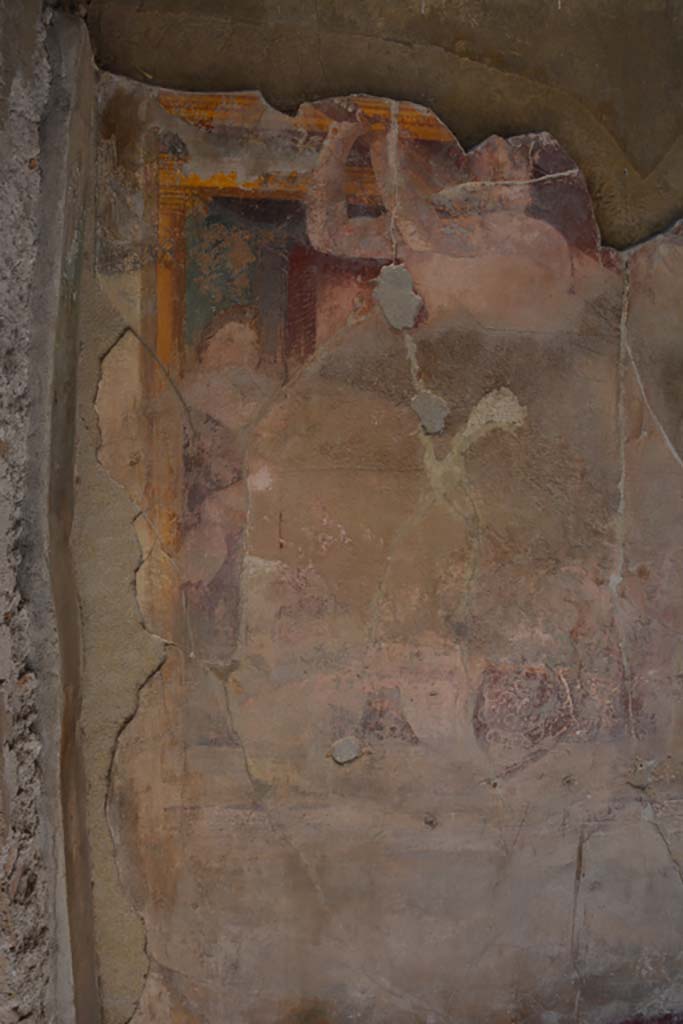 VI.11.10 Pompeii. December 2017. Room 42, west wall at south end near doorway.
Foto Annette Haug, ERC Grant 681269 DCOR
