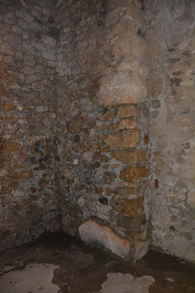 VI.11.10 Pompeii. December 2017. Room 44, east wall, with door recess, on right.
Foto Annette Haug, ERC Grant 681269 DÉCOR