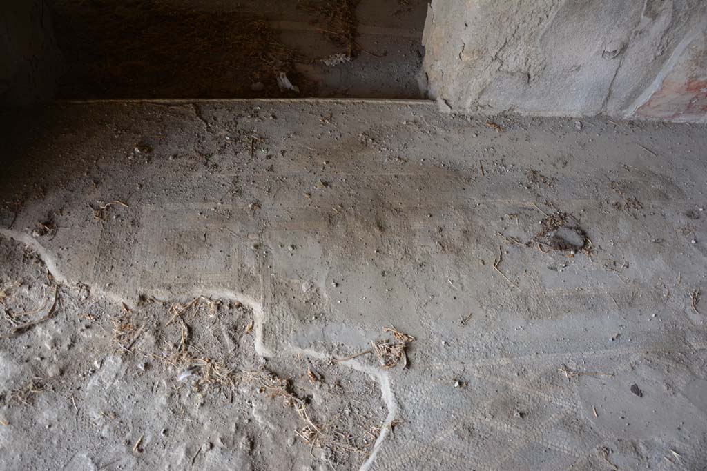 VI.11.10 Pompeii. October 2017. Room 40, meander pattern of flooring near doorway to room 39.
Foto Annette Haug, ERC Grant 681269 DÉCOR