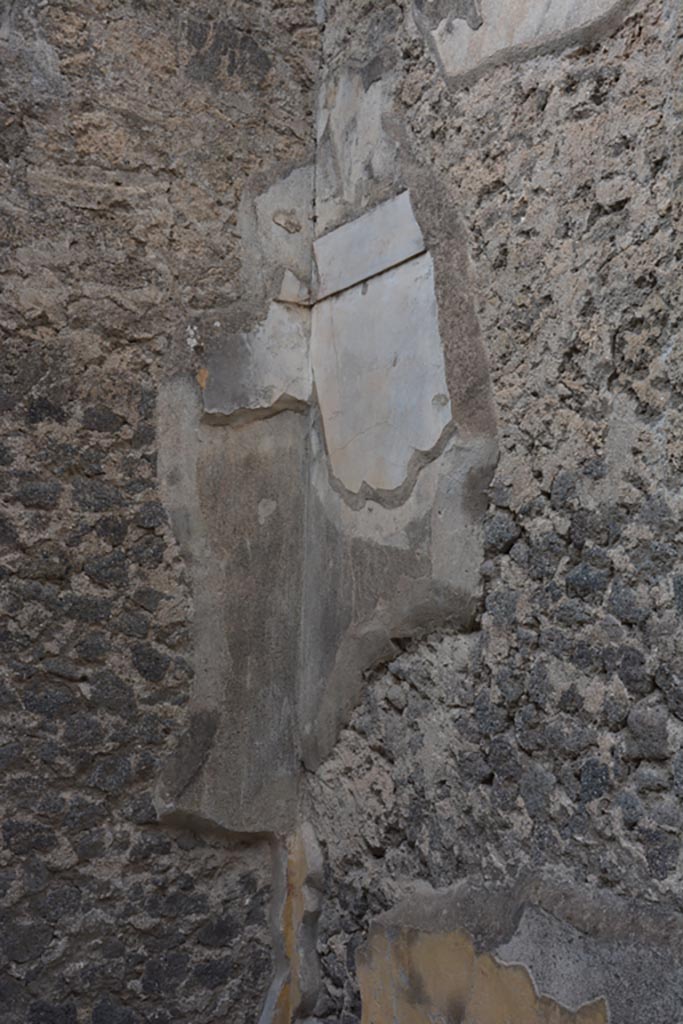 VI.12.2 Pompeii. November 2017. Room 31, north-west corner.
Foto Annette Haug, ERC Grant 681269 DÉCOR.
