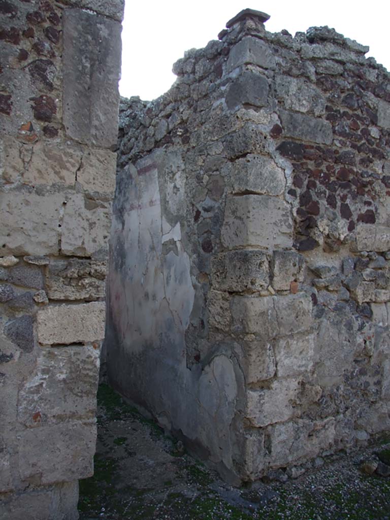 VI.14.22 Pompeii. December 2007. Doorway to room 2.