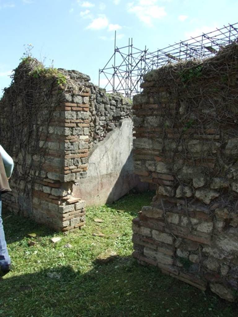 VI 15 5 Pompeii. March 2019. Cubiculum 26, east wall.
Foto Annette Haug, ERC Grant 681269 DÉCOR.
