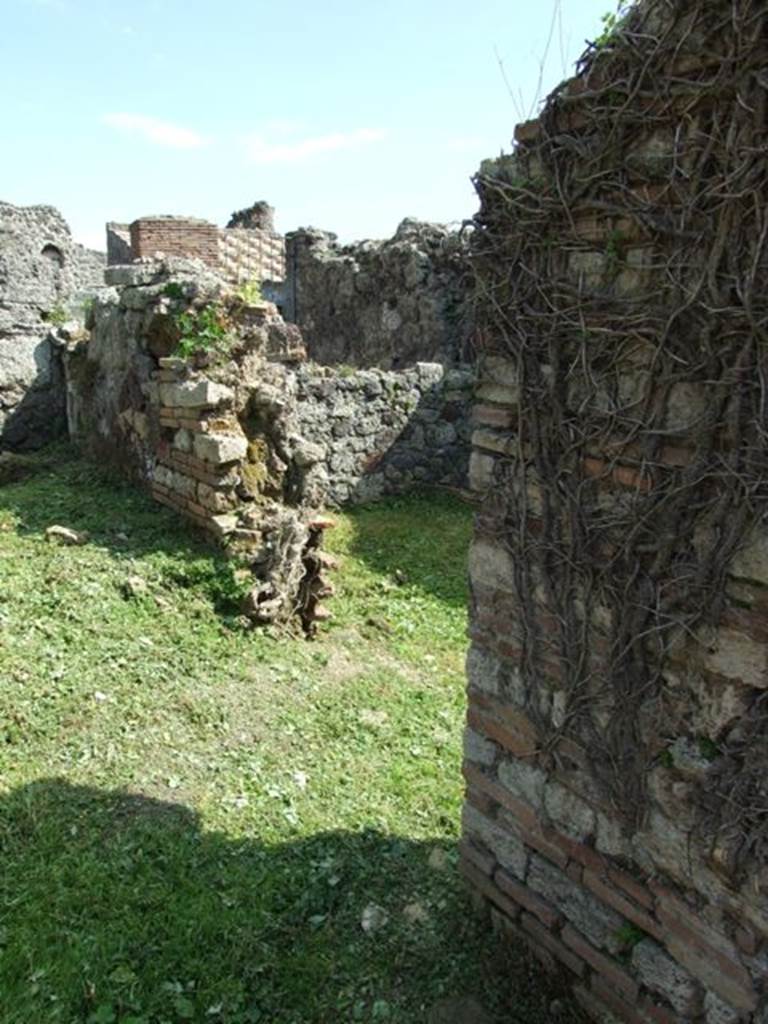 VI 15 5 Pompeii. March 2019. Cubiculum 27, east wall.
Foto Annette Haug, ERC Grant 681269 DÉCOR.
