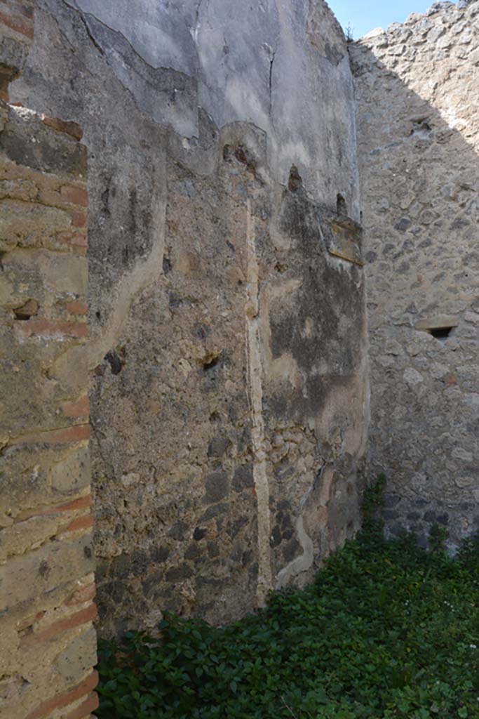 VI 15 5 Pompeii. March 2019. Cubiculum 3, looking north along west wall.
Foto Annette Haug, ERC Grant 681269 DÉCOR.

