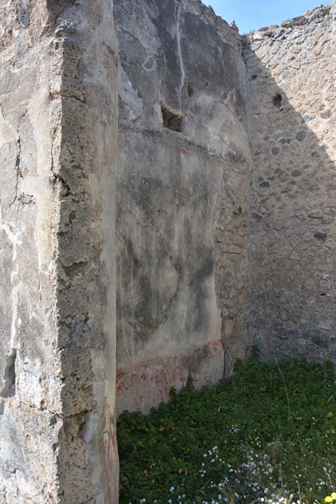 VI 15 5 Pompeii. March 2019. Cubiculum 4, west wall.
Foto Annette Haug, ERC Grant 681269 DÉCOR.
