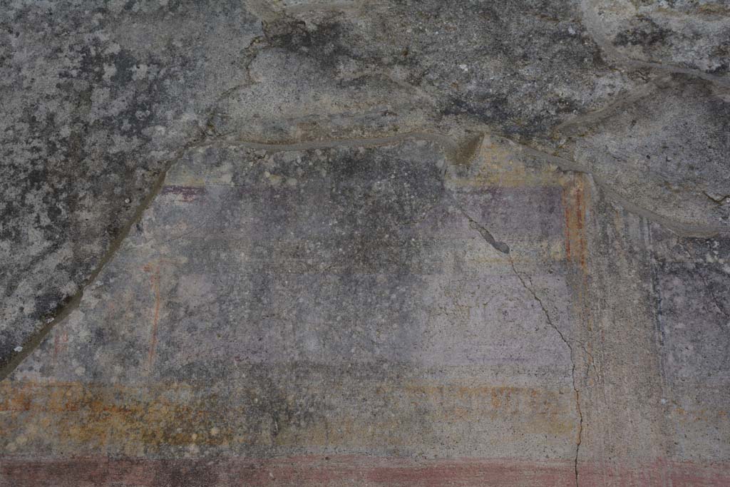 VI 15 5 Pompeii. March 2019. Oecus/triclinium 8, upper south wall at east end.
Foto Annette Haug, ERC Grant 681269 DÉCOR.

