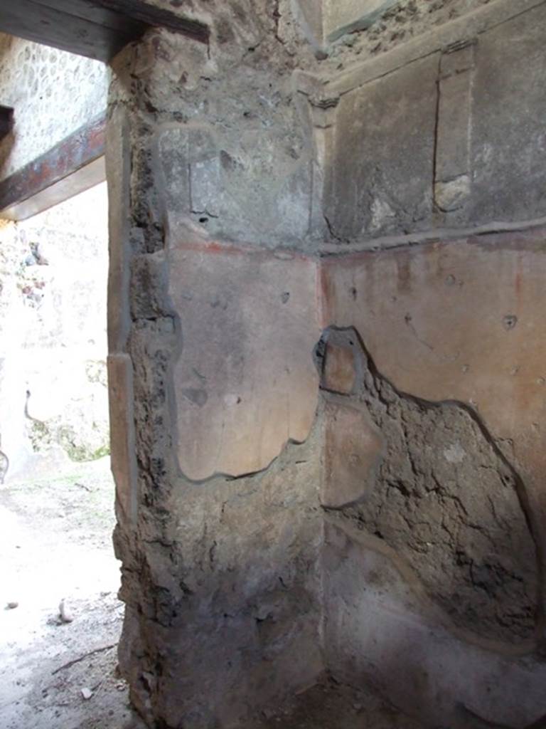 VI.15.9 Pompeii.  March 2009.  Cubiculum.  North west corner