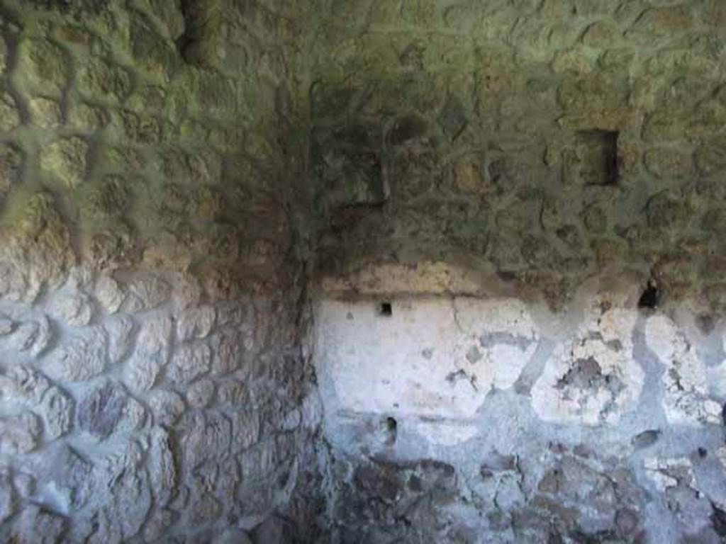 VI.16.7 Pompeii. May 2010. Room L, north-west corner.