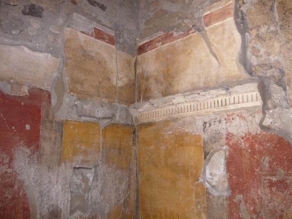 VI.16.7 Pompeii. June 2013. Room C, north-west corner..
Photo courtesy of Buzz Ferebee.
