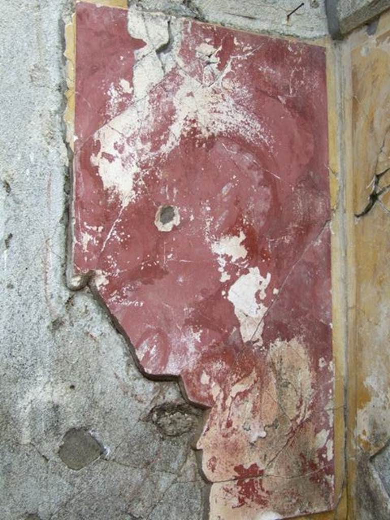 VI.16.27 Pompeii. March 2009. Room J, east wall of south-east corner.