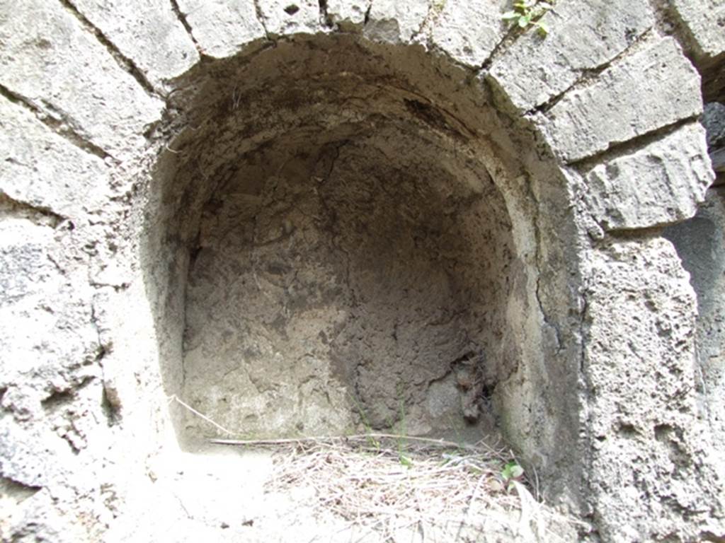 VI.16.27 Pompeii. March 2009. Room Y, niche in east wall.