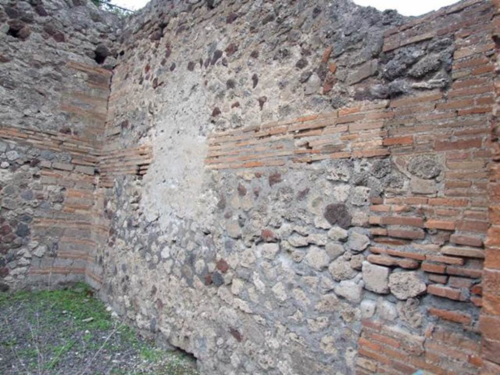 VI.17.7 Pompeii. December 2007. North wall.