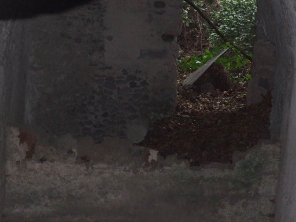 VI.17.14 Pompeii. December 2007. Inside cellar, through window.
