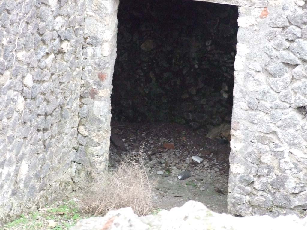 VI.17.36 Pompeii. December 2007. Looking west into underground room.