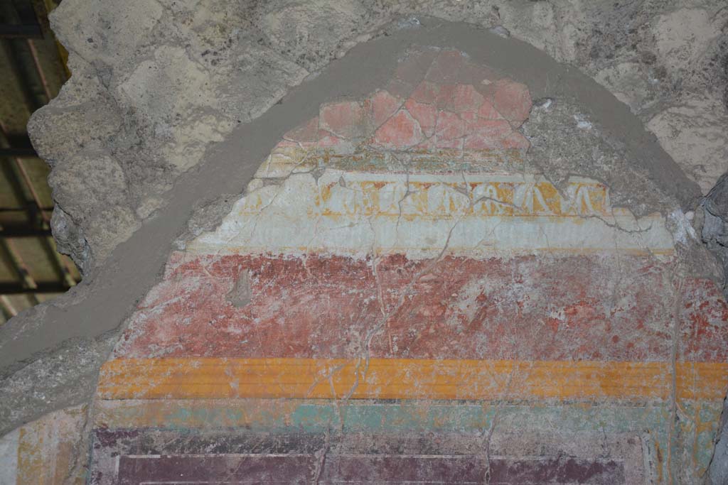 VI.17.41 Pompeii. September 2019. Detail from west wall of north ala.
Foto Annette Haug, ERC Grant 681269 DÉCOR.
