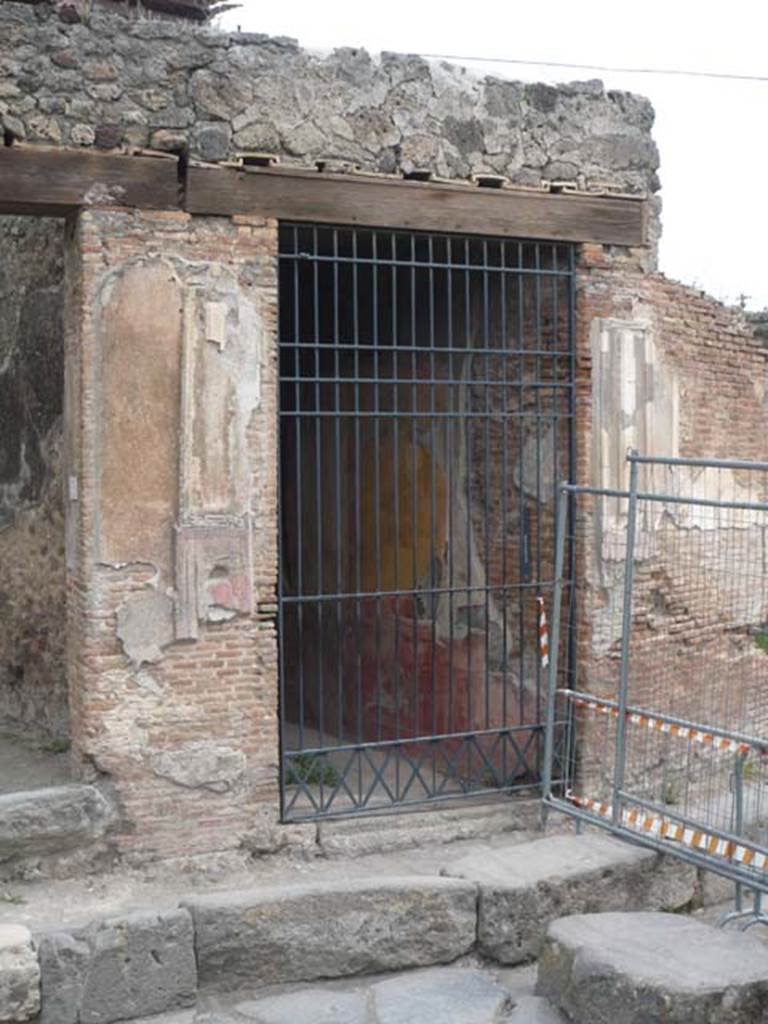 VII.2.45 Pompeii. May 2012. Entrance doorway. Photo courtesy of Buzz Ferebee.