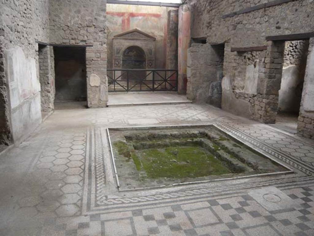 VII.2.45 Pompeii. May 2012. Looking north across atrium. Photo courtesy of Buzz Ferebee.