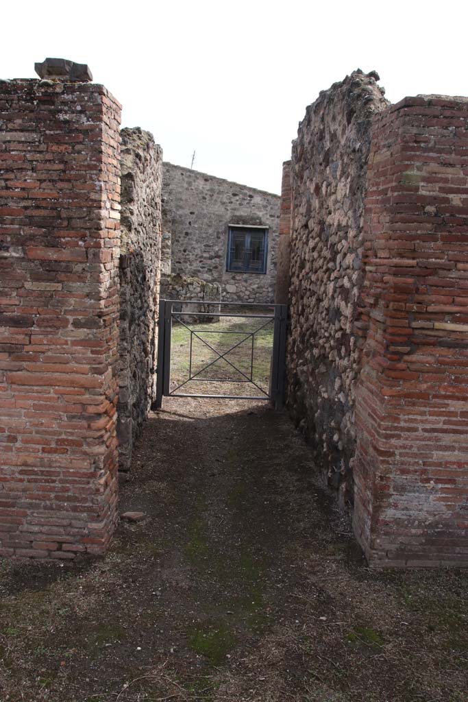 VII.3.11 Pompeii. October 2020. Looking south along corridor. Photo courtesy of Klaus Heese.