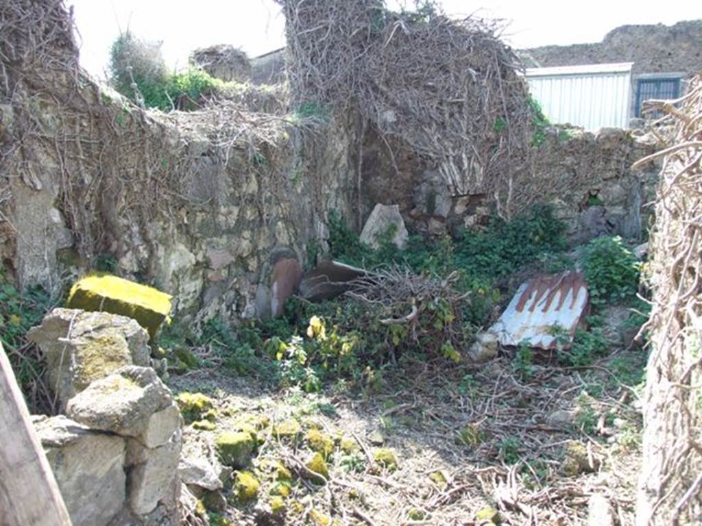 VII.4.29 Pompeii.  March 2009. Cubiculum on south west side.
