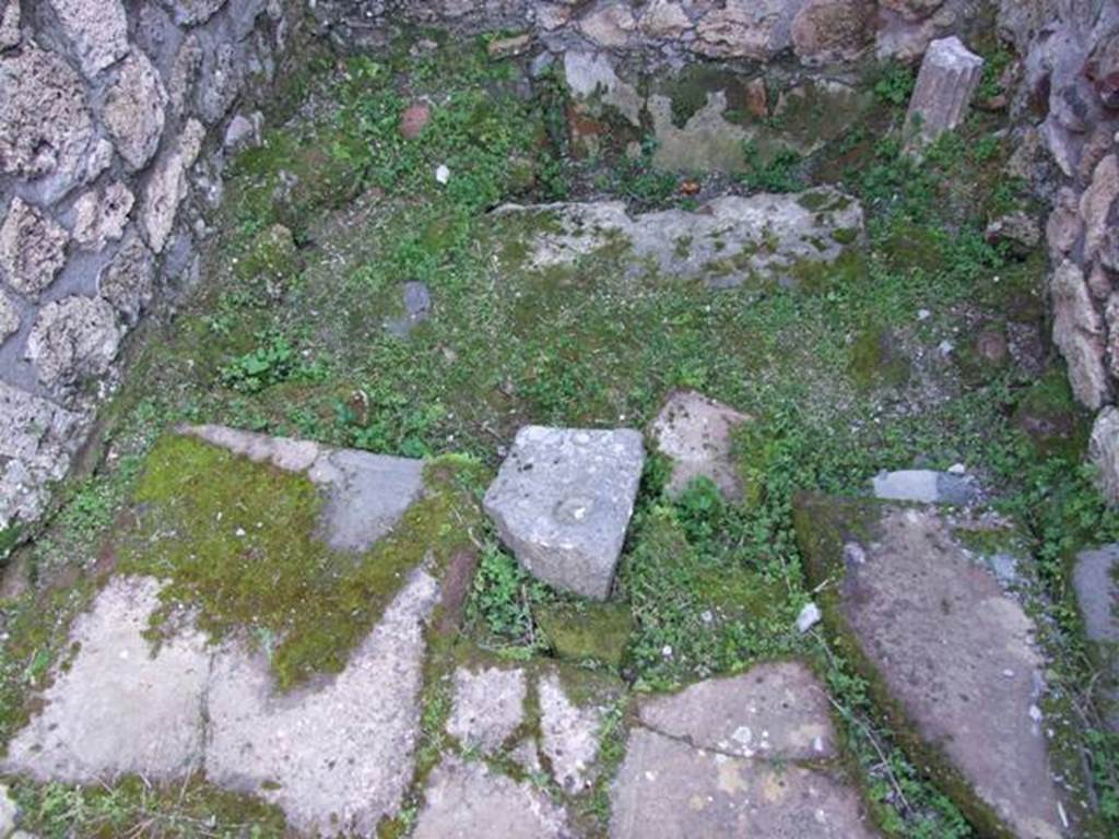 VII.4.31 Pompeii.  March 2009.  Room 36. Latrine.