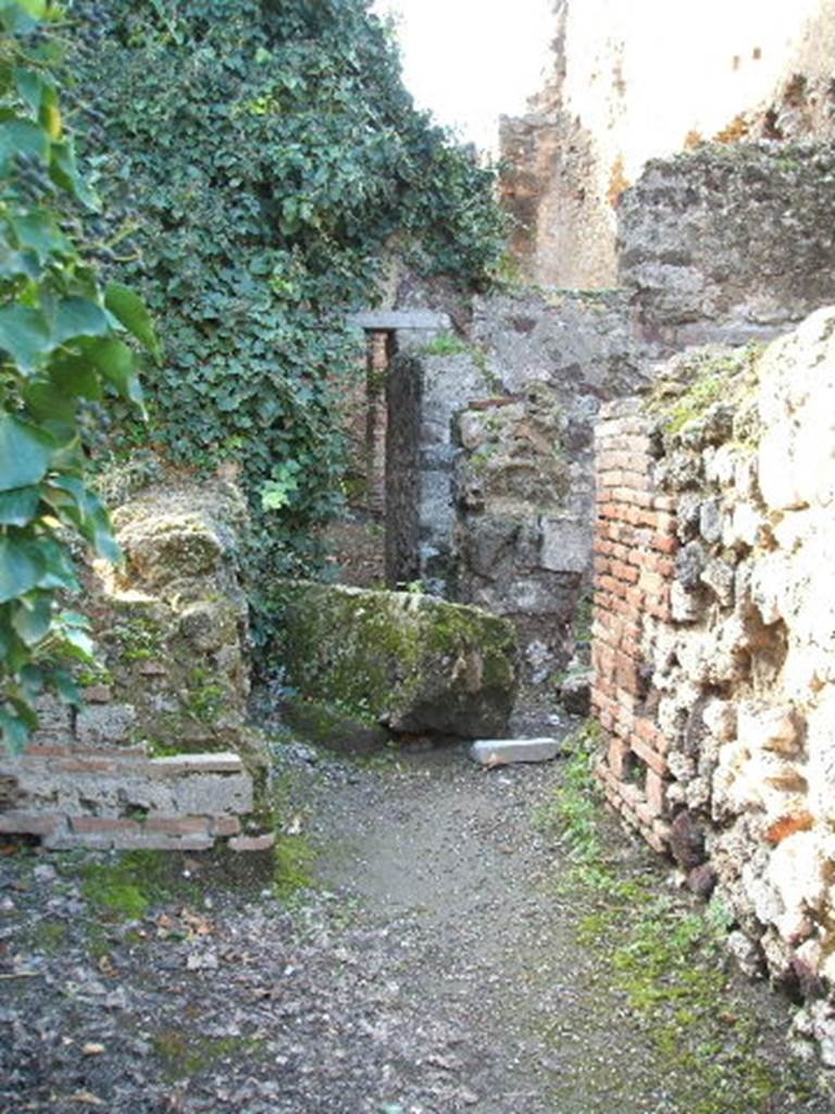 VII.4.40 Pompeii. December 2004.  Looking west.