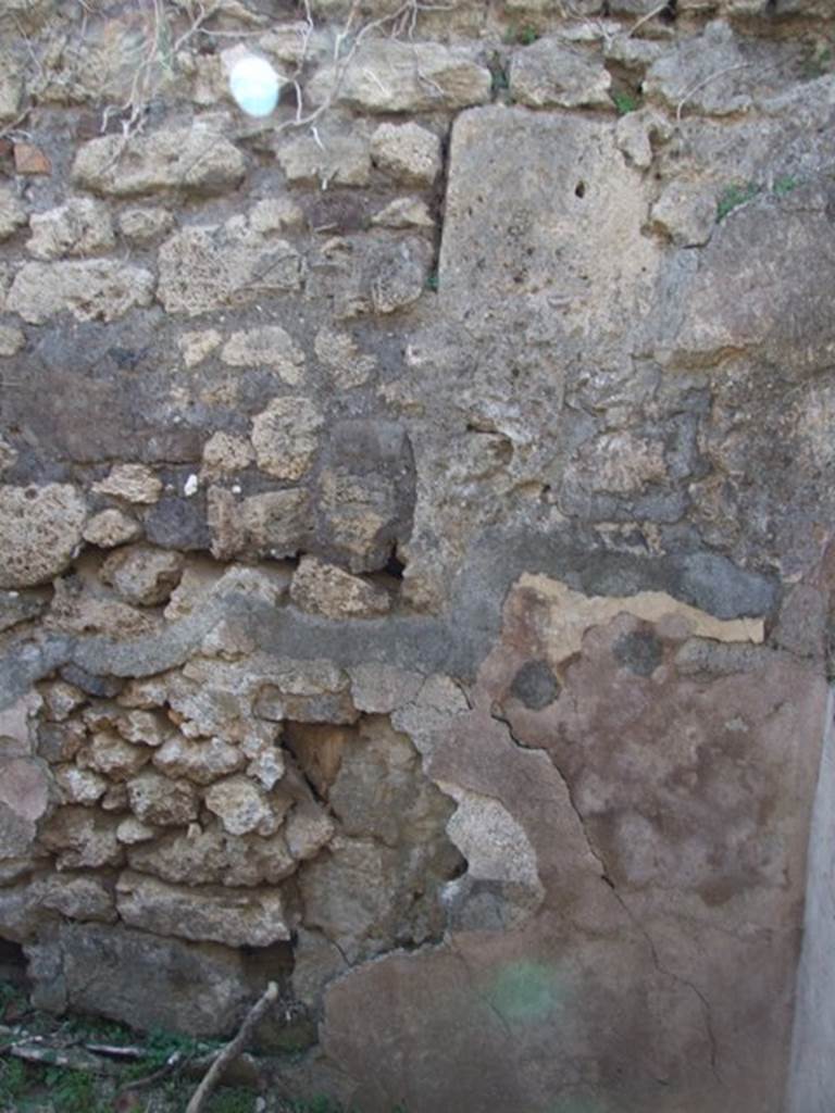 VII.4.56 Pompeii.  March 2009.  Room 3. West wall.