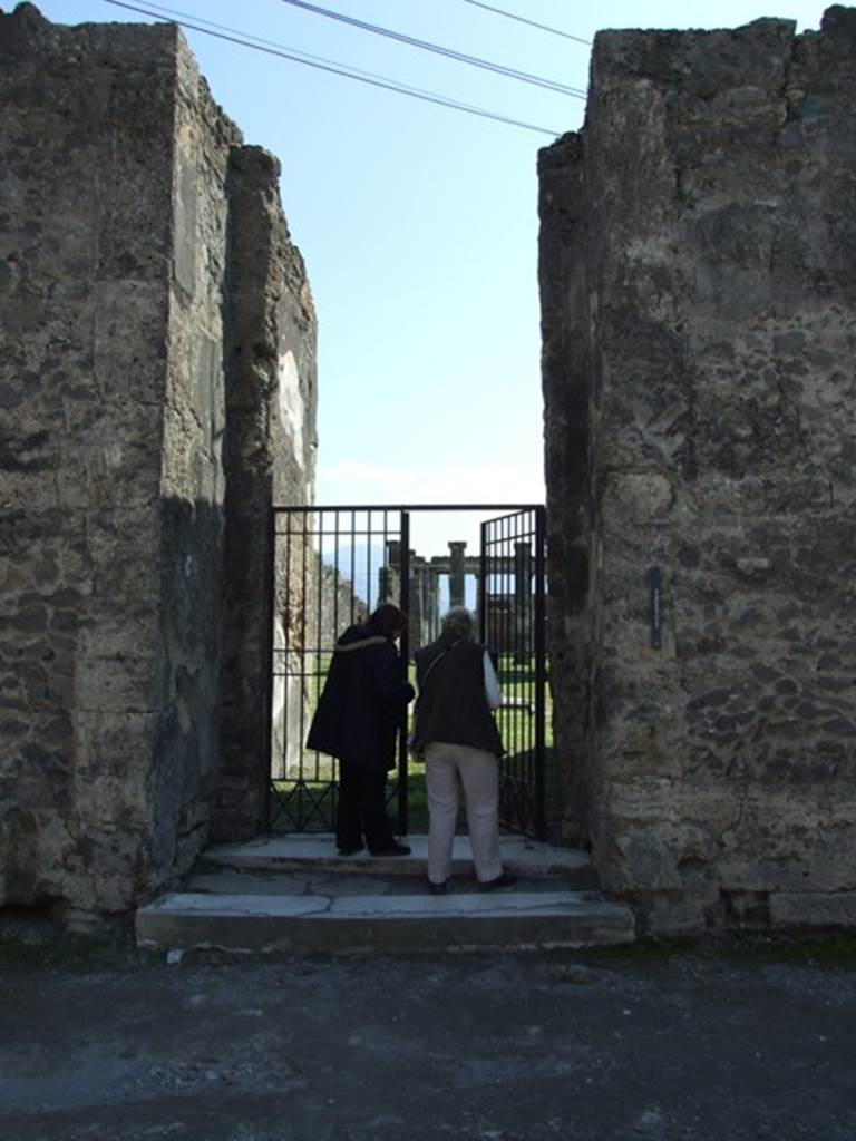 VII.4.57. Pompeii.  March 2009. Entrance.