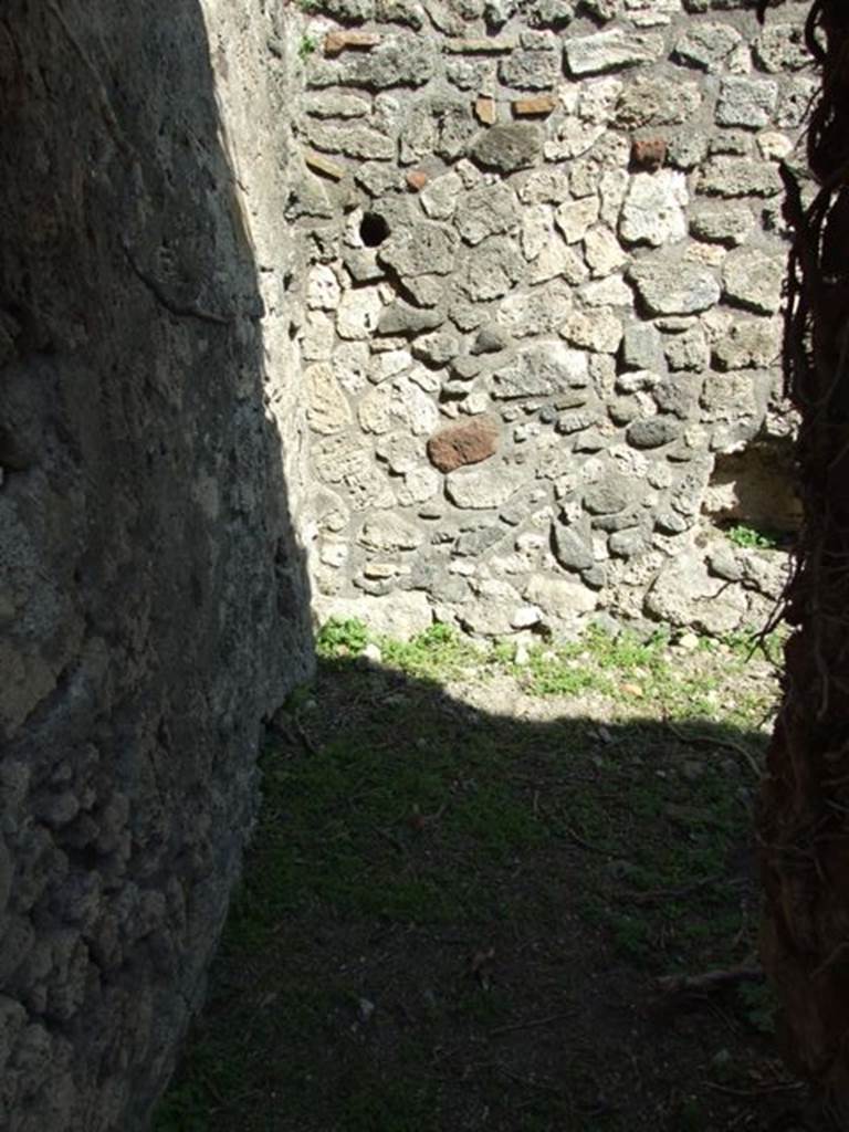 VII.4.57. Pompeii.  March 2009. Room 16. Kitchen, Latrine and stairs to upper floor.