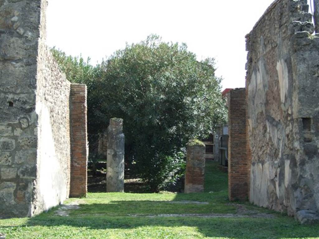 VII.4.59 Pompeii. March 2009. Tablinum l, looking south.