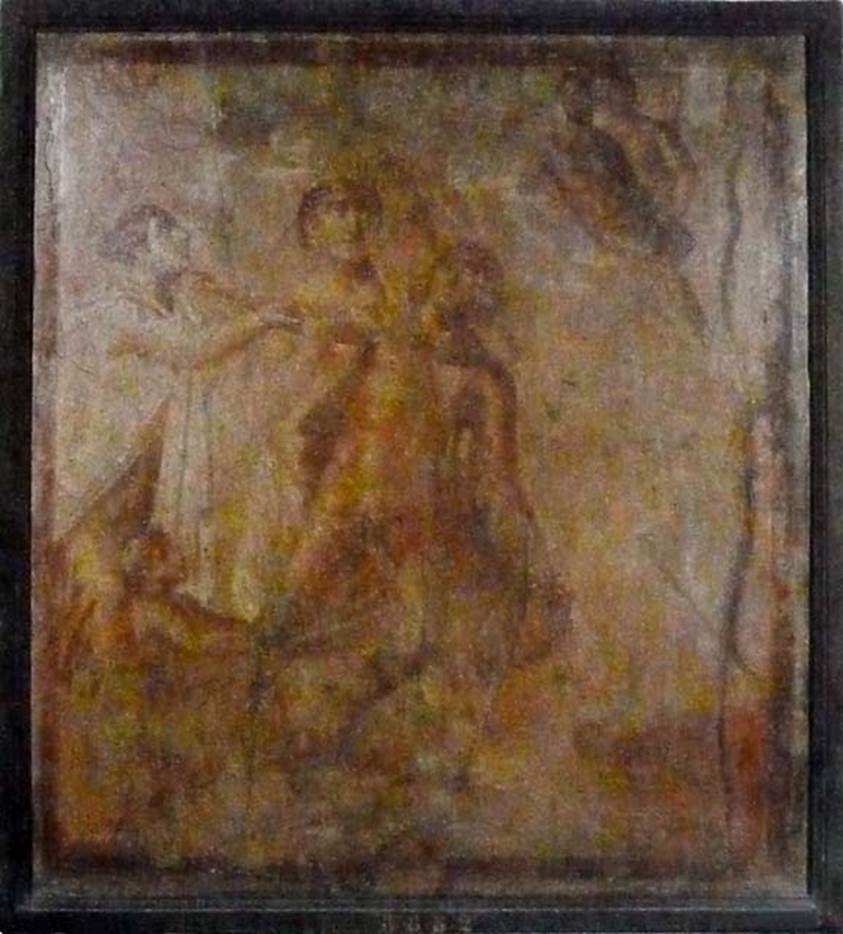 VII.4.62 Pompeii. Triclinium 7, north wall, fresco of the rape of Hylas. Now in Naples Archaeological Museum. Inventory number 8882.
