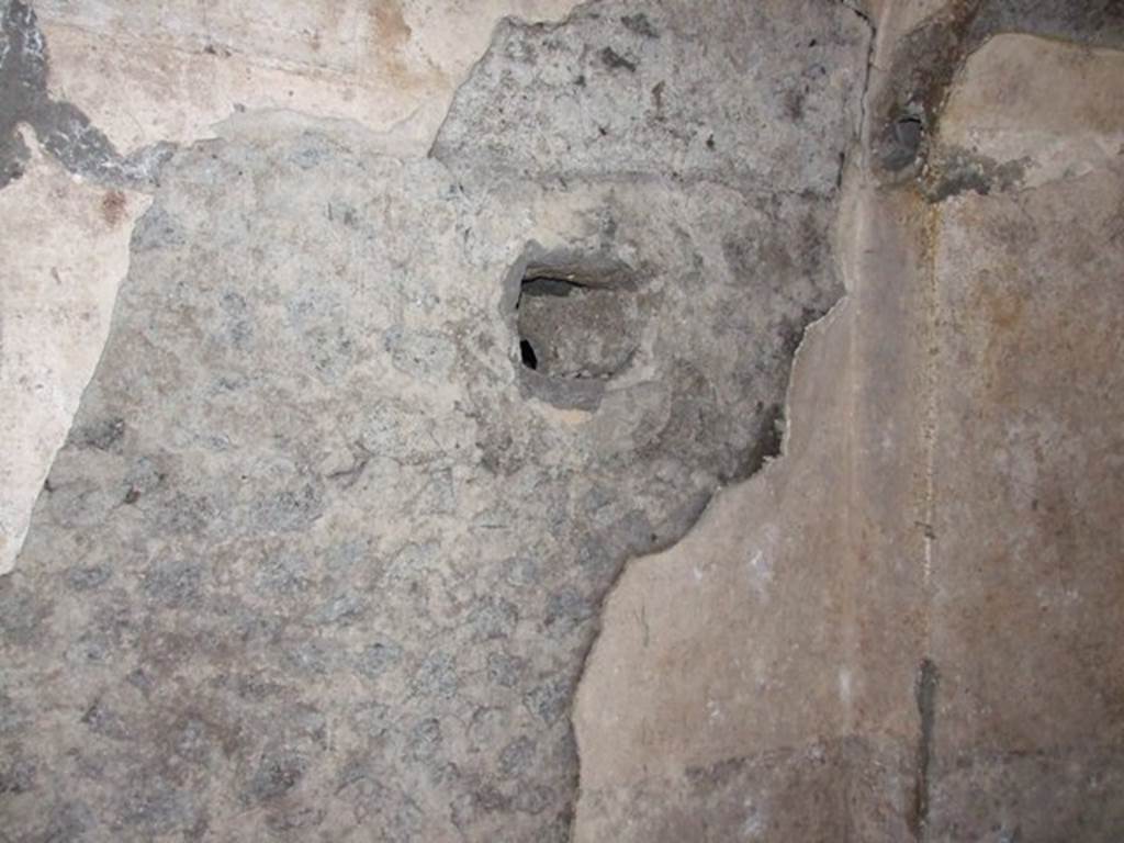 VII.6.3 Pompeii. December 2007. Room (j), south side of bath area.