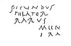 57. Under to the left –