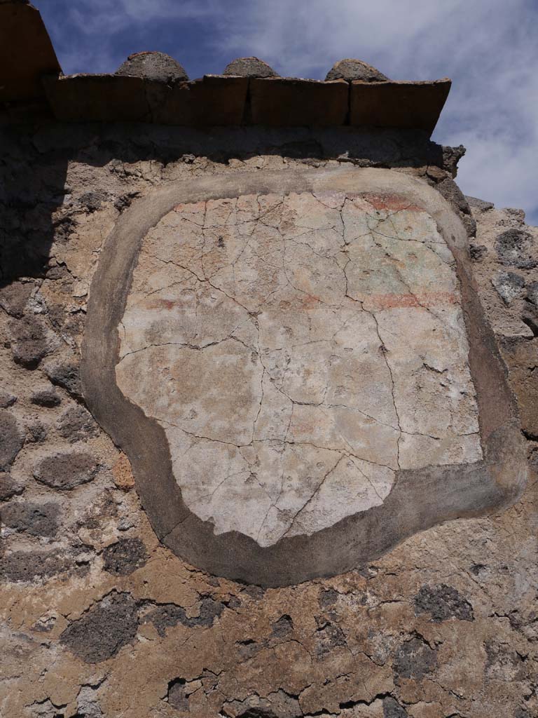 VII.8.01 Pompeii. September 2018. Looking towards upper north wall in north-west corner.
Foto Anne Kleineberg, ERC Grant 681269 DÉCOR.

