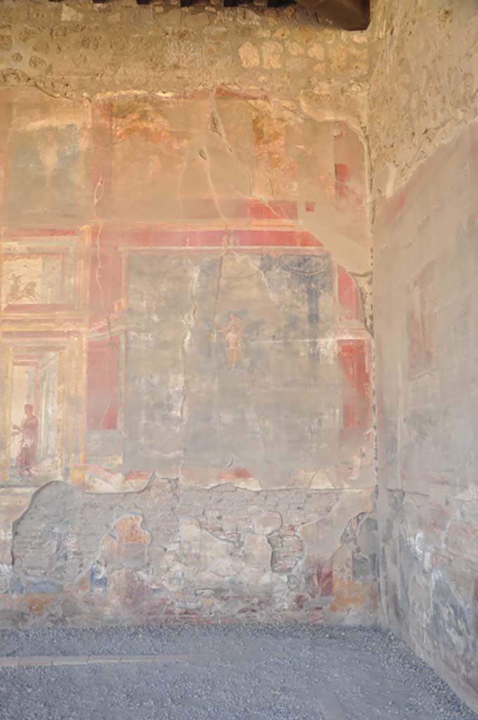 VII.9.7/8 Pompeii. July 2017. Looking towards west wall at north end.
Foto Annette Haug, ERC Grant 681269 DÉCOR.
