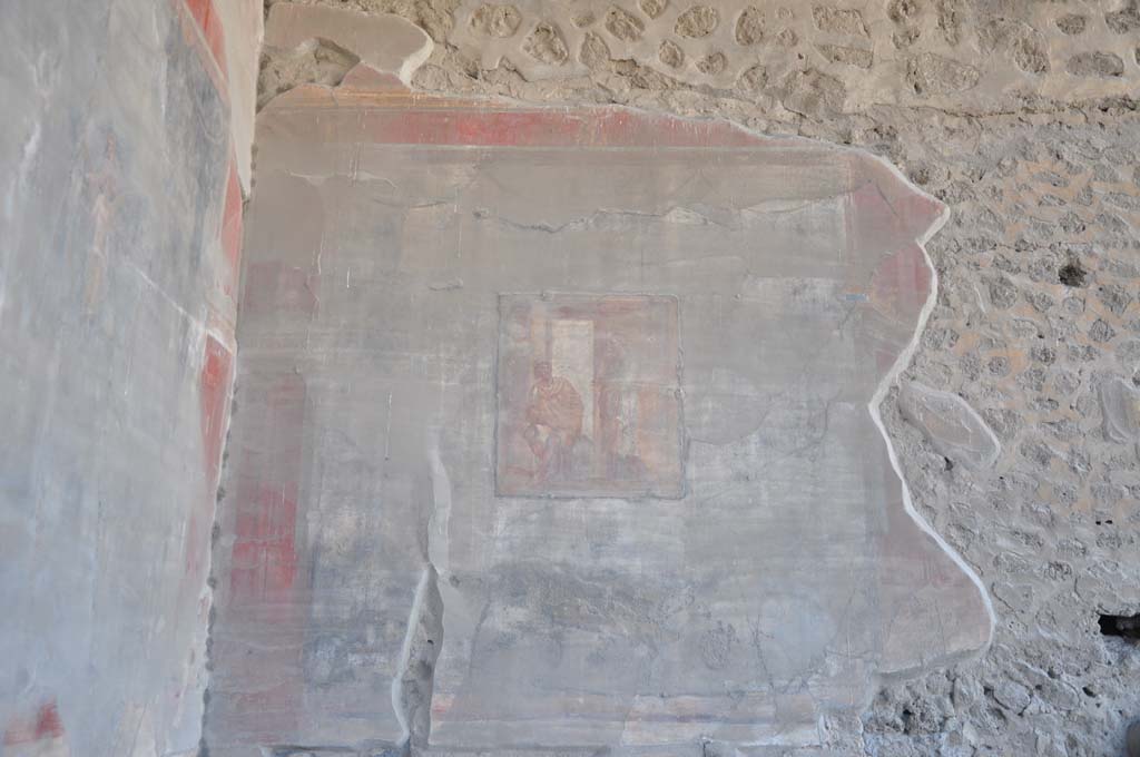 VII.9.7/8 Pompeii. July 2017. Looking towards north wall in north-west corner.
Foto Annette Haug, ERC Grant 681269 DÉCOR.

