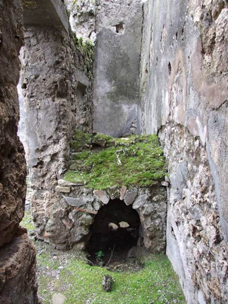 VII.10.9 Pompeii.  March 2009. Hearth in kitchen.
