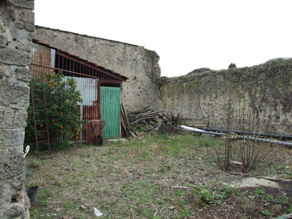 VII.11.14 Pompeii.  March 2009. Garden “C”,  South east corner.