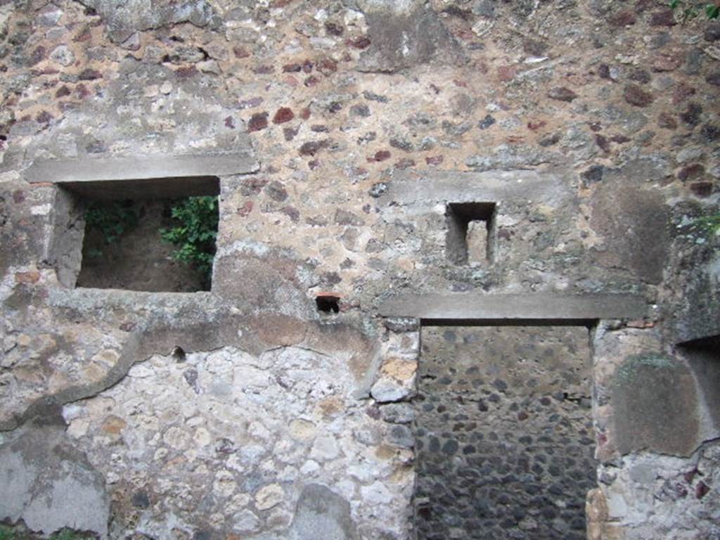 VII.13.8 Pompeii. December 2005. Room in north west corner of atrium, with stairs to upper floor.