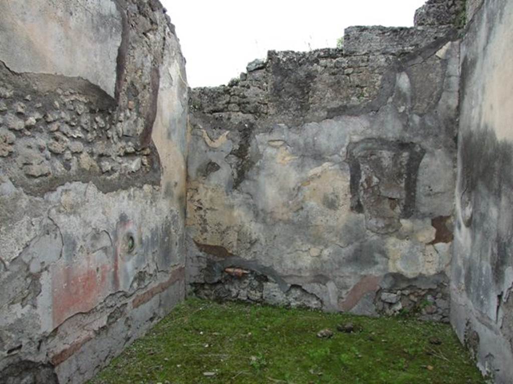 VII.14.5 Pompeii.  March 2009.  Room 7. North and East walls.