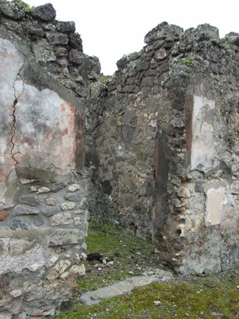 VII.14.5 Pompeii.  March 2009. Doorway to Room 12.