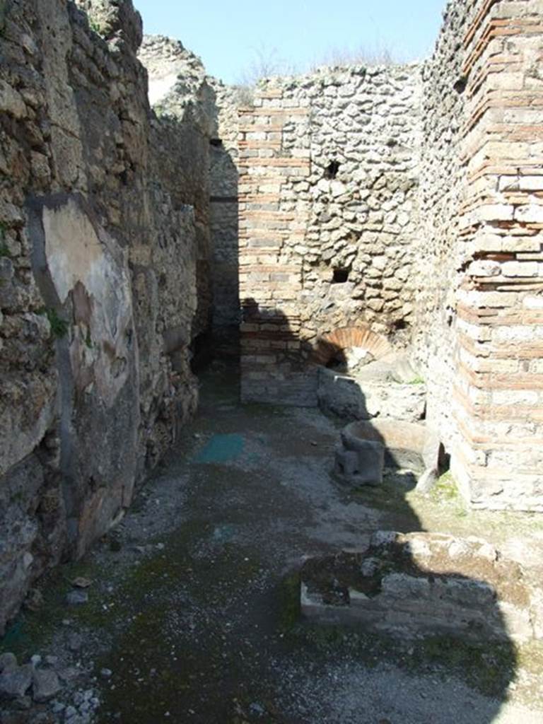 VII.14.9 Pompeii. March 2009. Room 8. Kitchen area.